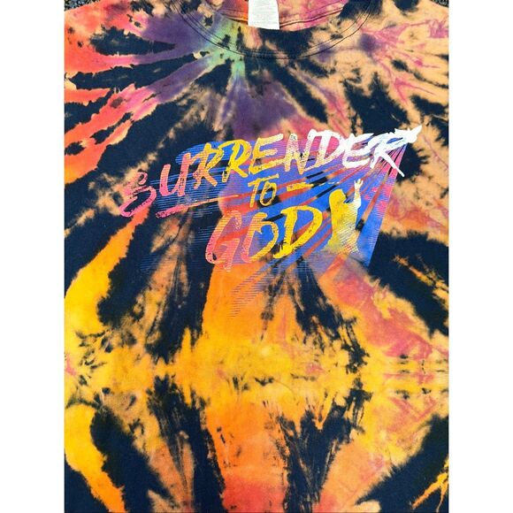 Surrender to God Tie-Dye Tee - Picture 3 of 5